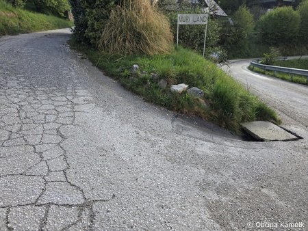 Sanacija cestišča Kamnik – Palovče – Vranja Peč (9)